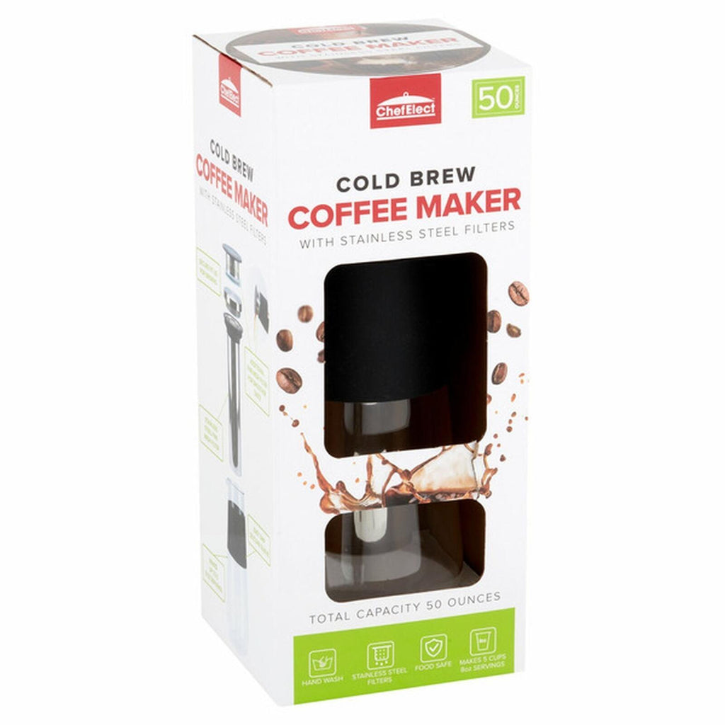 Cold Brew Coffee Maker 50 oz | Smooth Coffee at Home