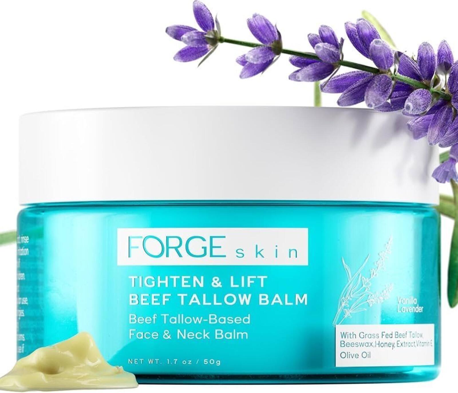 Forge Tallow Balm Grass-Fed Beef Tallow Natural Skin Moisturizer