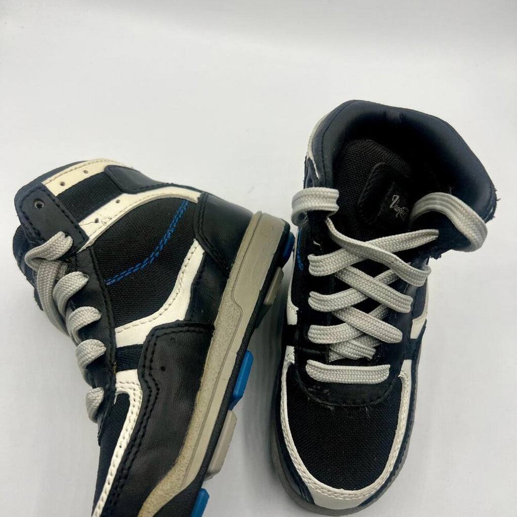 Vasque Urban Mid Top Sneakers Black White Blue Size 8