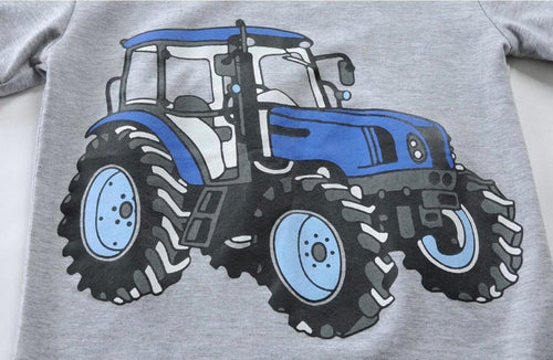 Boys Tractor Pajama Set (3T) — Soft, Easy, Bedtime Win