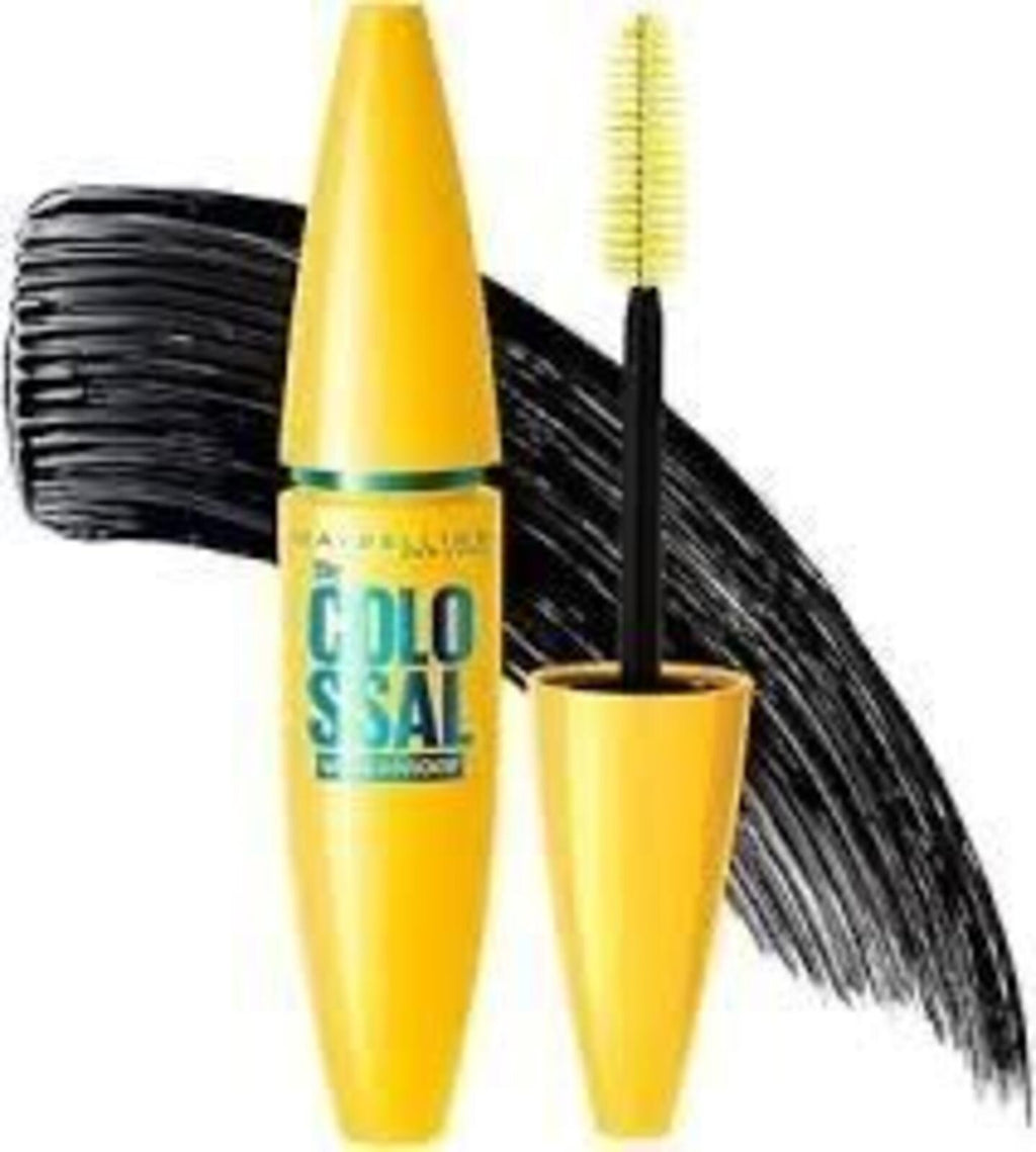 Maybelline Colossal and Magnum Mascara Set - Black, Clump-Free Lash Volume