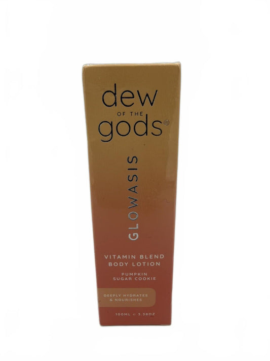 Dew of the Gods Glowasis Body Lotion in Pumpkin Sugar Cookie, 3.38 oz