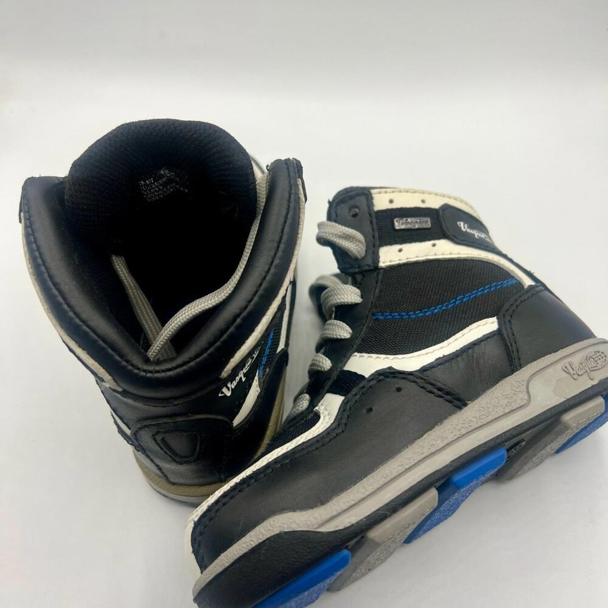 Vasque Urban Mid Top Sneakers Black White Blue Size 8