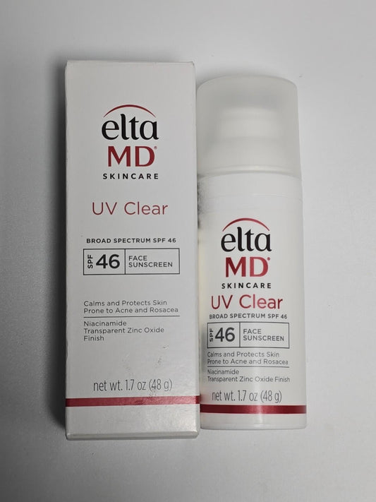 EltaMD UV Clear Broad Spectrum SPF 46 Facial Sunscreen, 1.7 oz