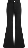 CIDER Black High Waist Flare Jeans 4XL – Stretch Bell Bottom Fit