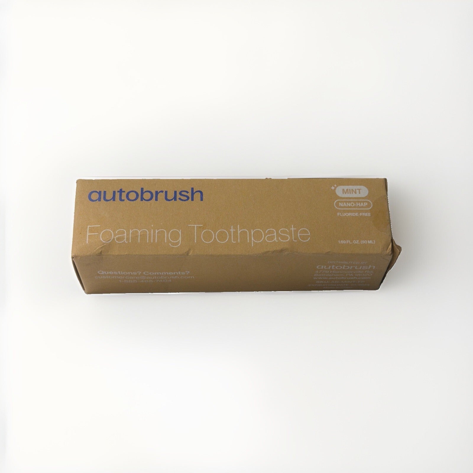 AutobrusH Mint Fluoride Foaming Toothpaste 50ml Exp 03/29