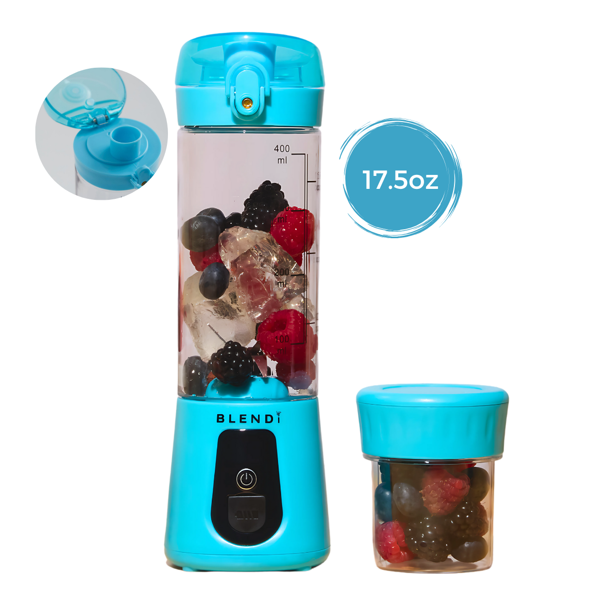 BLENDi Pro+ Ice Crushing Portable Blender, 17 oz