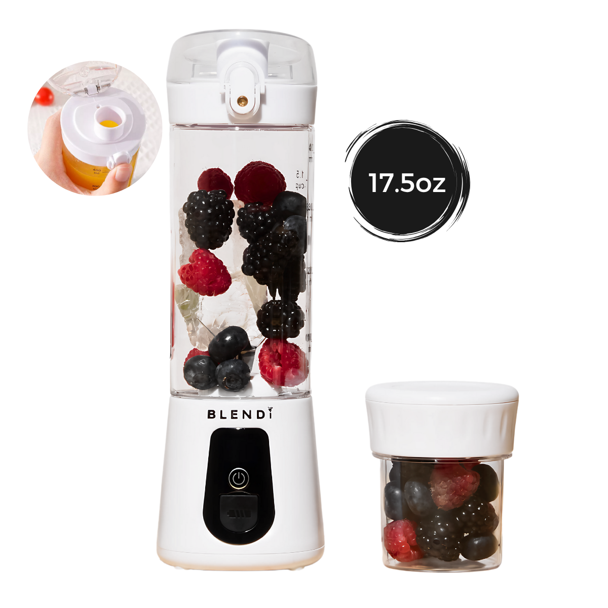 BLENDi Pro+ Ice Crushing Portable Blender, 17 oz