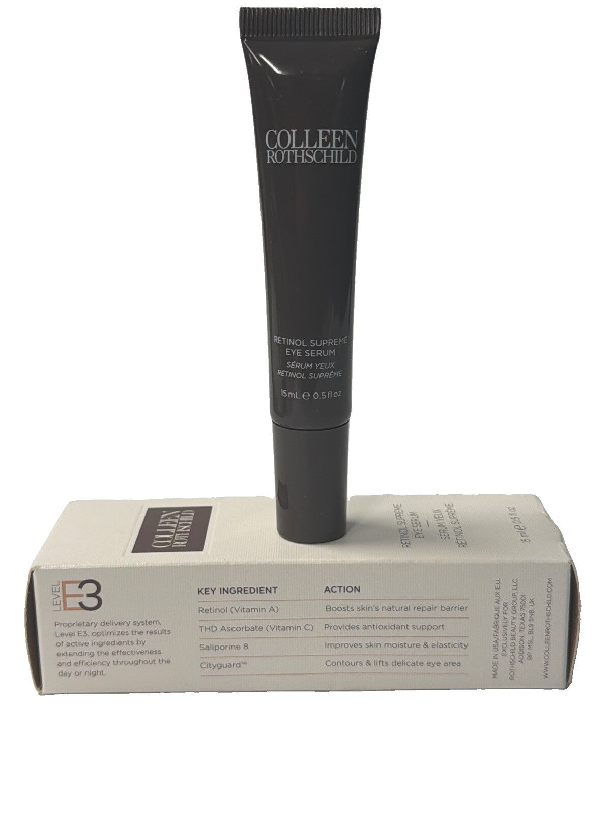 Colleen Rothschild Retinol Supreme Eye Serum 0.5 fl oz 15ml