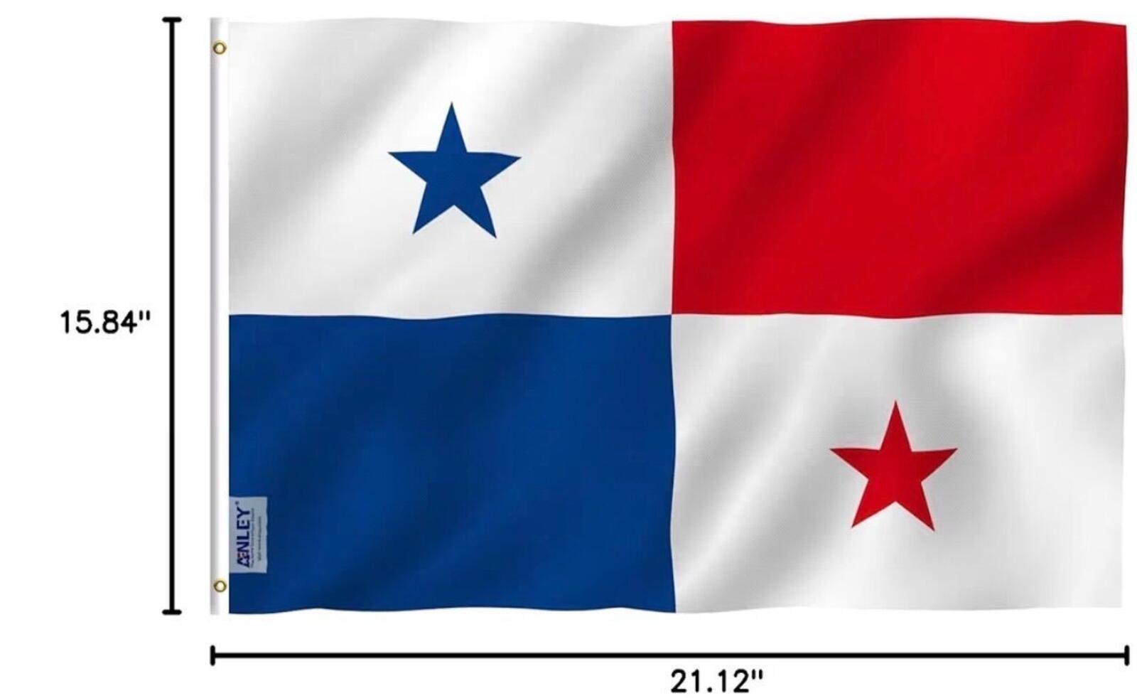 Panama Flag 3x5 — Clean. Bold. Statement Ready