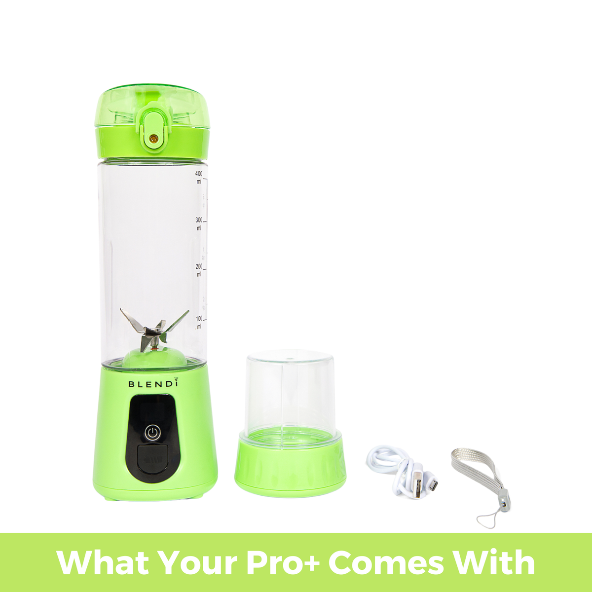 BLENDi Pro+ Ice Crushing Portable Blender, 17 oz