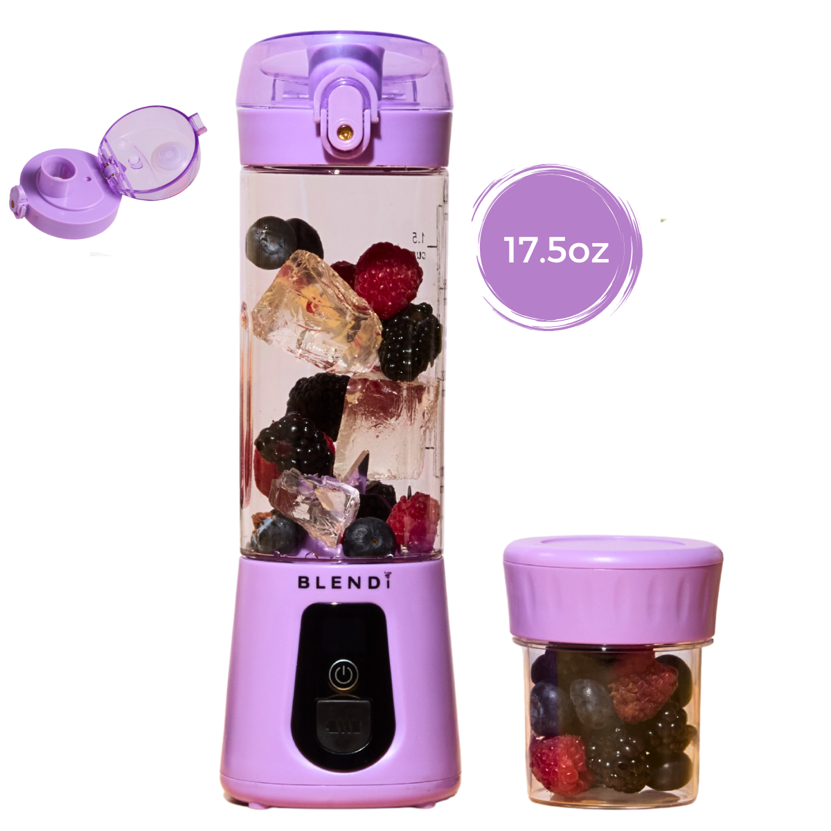 BLENDi Pro+ Ice Crushing Portable Blender, 17 oz