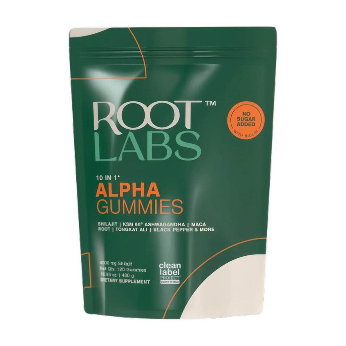 Root Labs Alpha Gummies 120 Count No Sugar Added