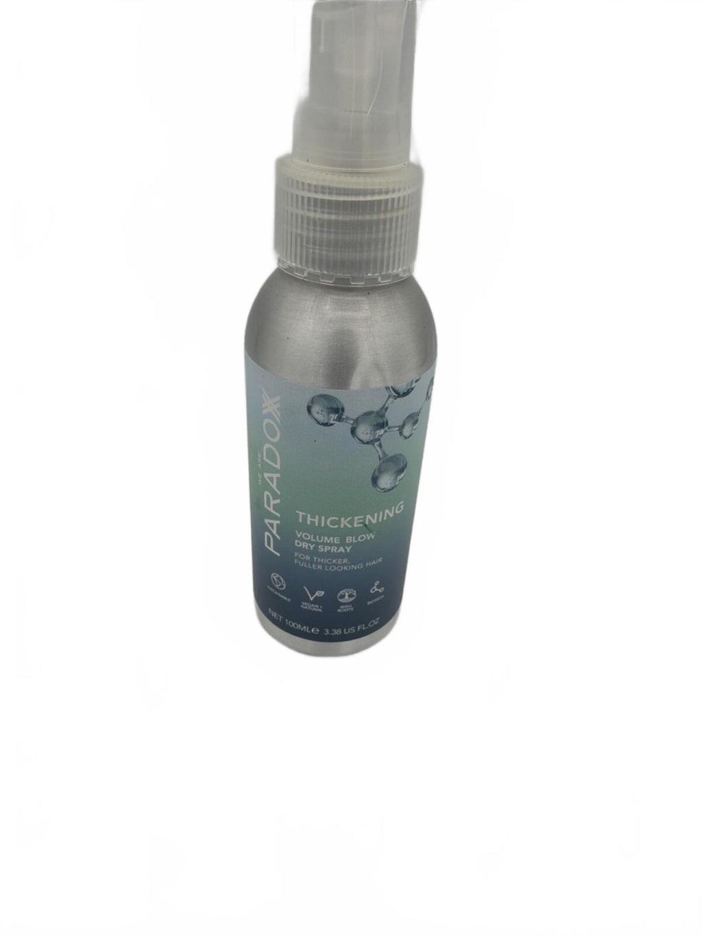 Paradox - Hair Thickening Volume Blow Dry Spray 3.38oz 100ml New!