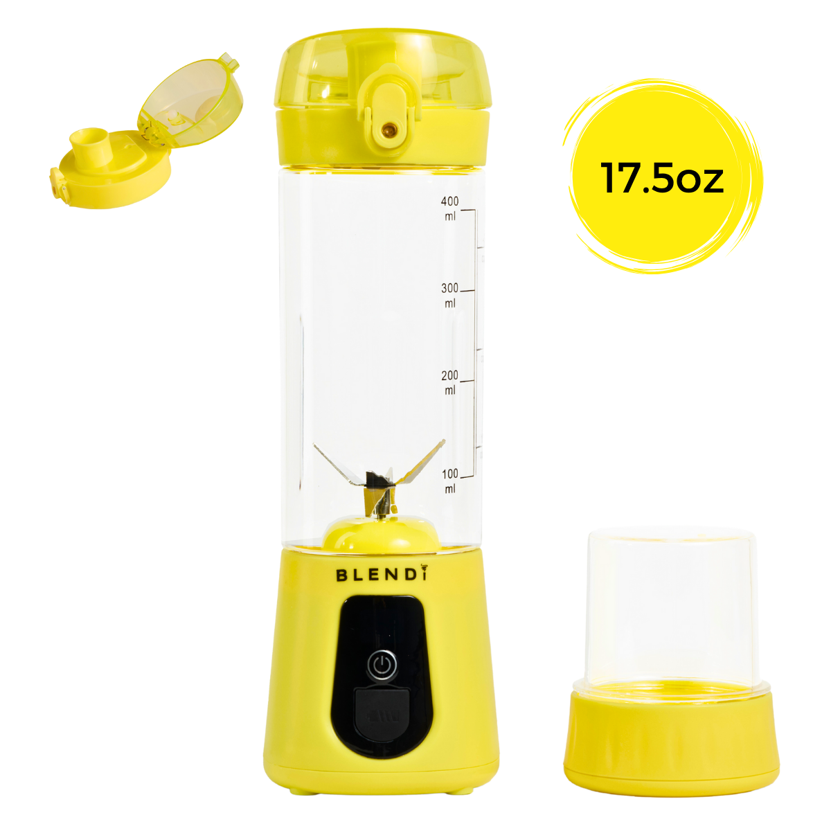 BLENDi Pro+ Ice Crushing Portable Blender, 17 oz
