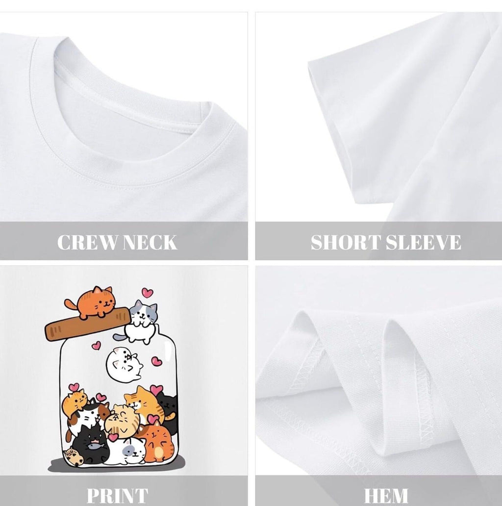 Cute Cat Graphic Tee (5–6Y) — Soft, Fun, Everyday Easy