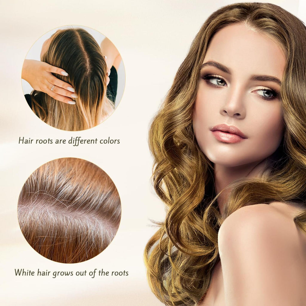 Nova Hair Dye Shampoo 3-in-1 Gray Coverage Men & Women Black