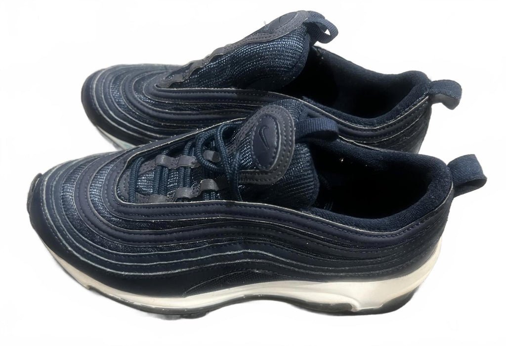 Nike Air Max 97 Sneakers Navy Blue Size 5 Boy's Classic Style