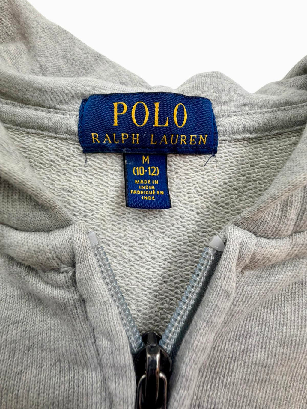 Polo Ralph Lauren Boys Graffiti Full-Zip Hoodie Gray Size M (10-12)