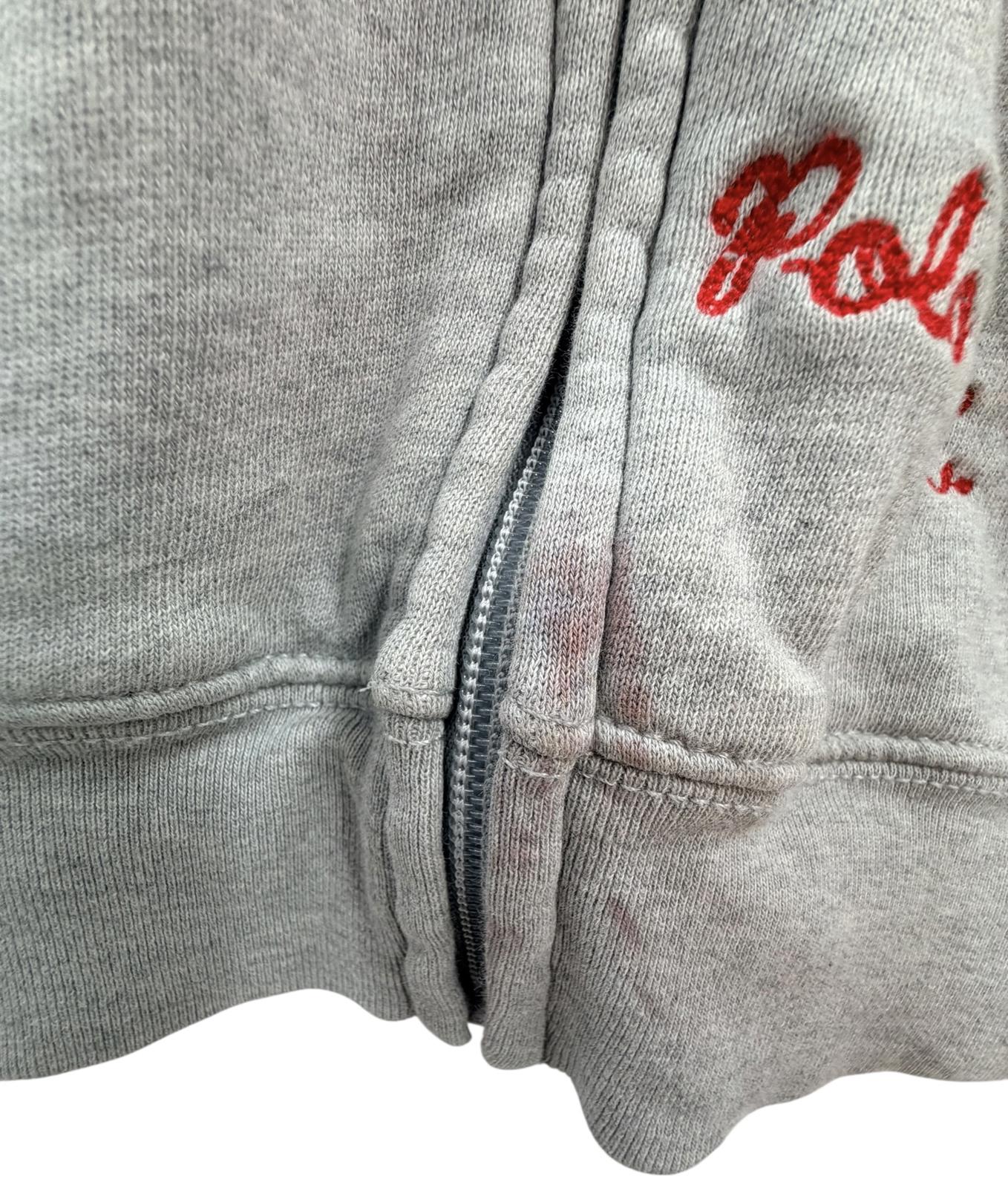 Polo Ralph Lauren Boys Graffiti Full-Zip Hoodie Gray Size M (10-12)