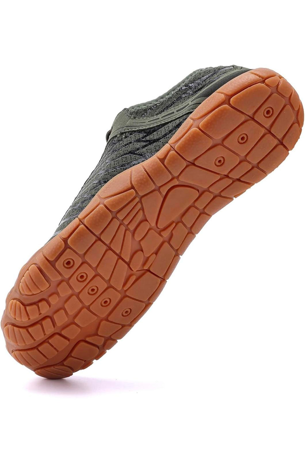 Men's Barefoot Trail Shoes Olive Green- (Men Sz 8)