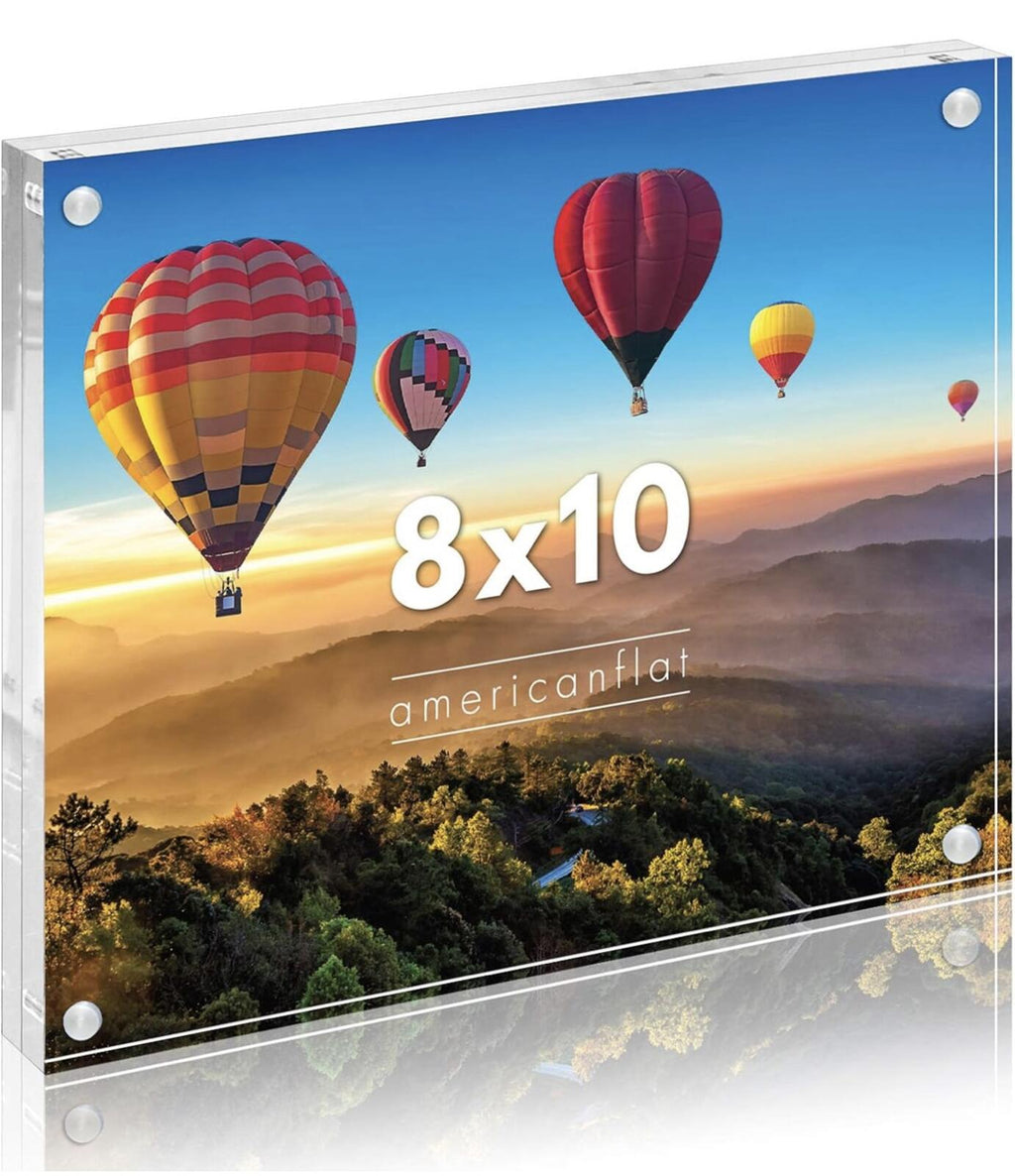 Clear Acrylic Picture Frame ✨ Floating Memory Display