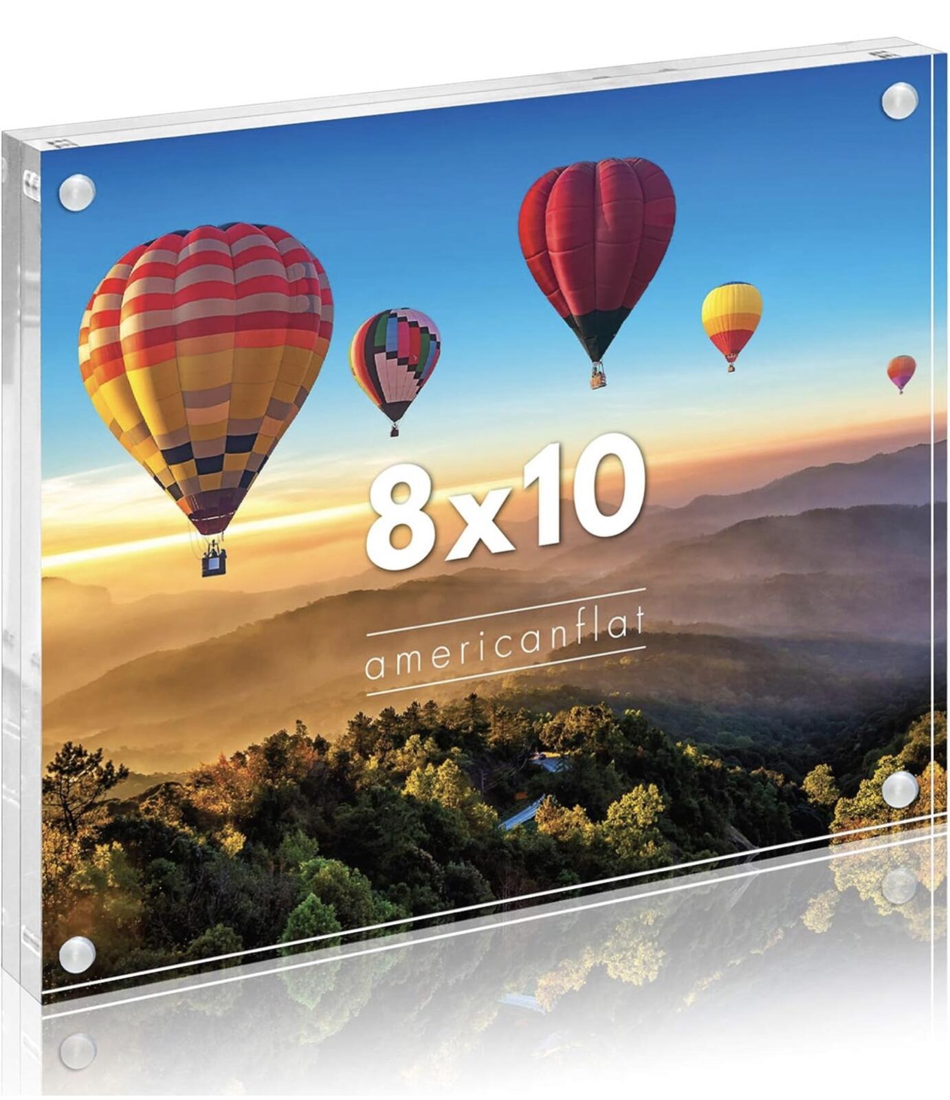 Clear Acrylic Picture Frame ✨ Floating Memory Display