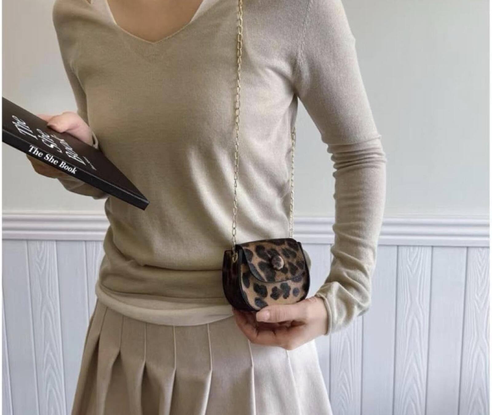 Leopard Crossbody Bag – Chic, Hands Free, Everyday Essential