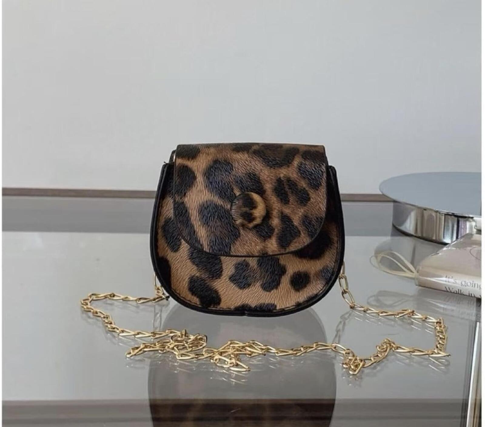 Leopard Crossbody Bag – Chic, Hands Free, Everyday Essential