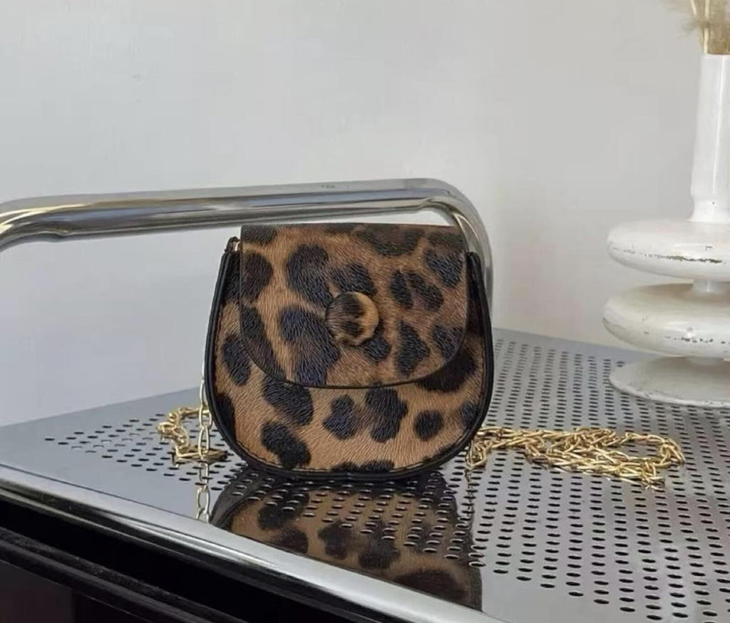 Leopard Crossbody Bag – Chic, Hands Free, Everyday Essential