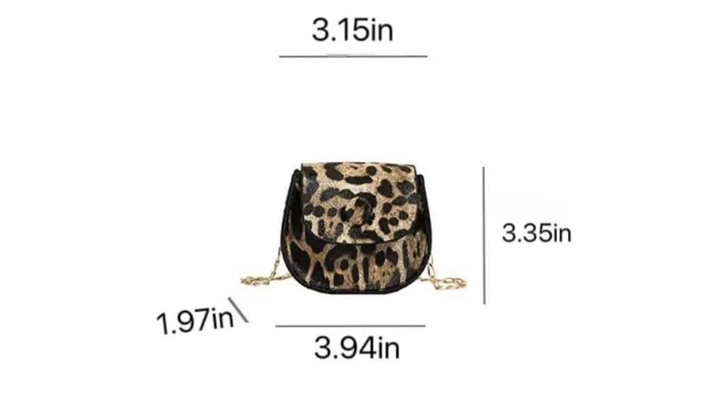 Leopard Crossbody Bag – Chic, Hands Free, Everyday Essential