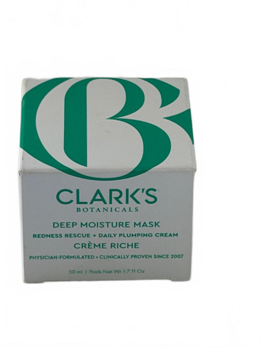 Clark's Botanicals Deep Moisture Mask plumping cream for redness, 50 ml