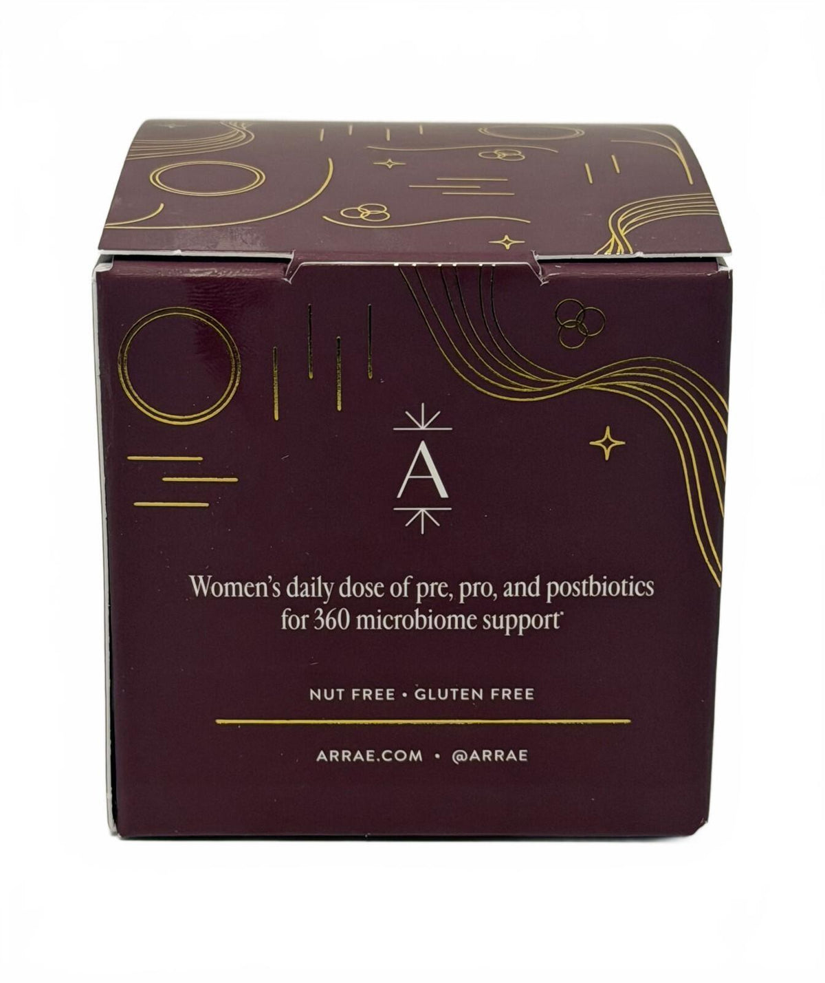 Arrae Tribiotic women's probiotic bottle, 60 count