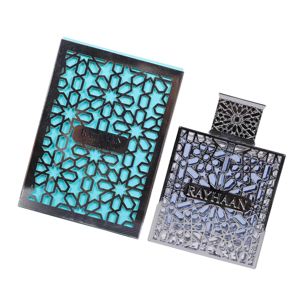 Rayhaan Aquatica EDP Fresh Marine Citrus Long Lasting Fragrance Men 3.4 oz