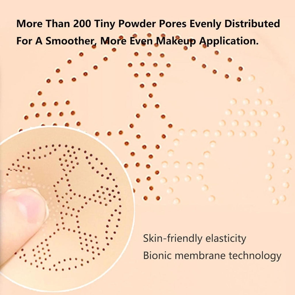 Luvie Glow 2026 Mushroom Air Cushion Foundation CC Cream 24HR Matte IVORY