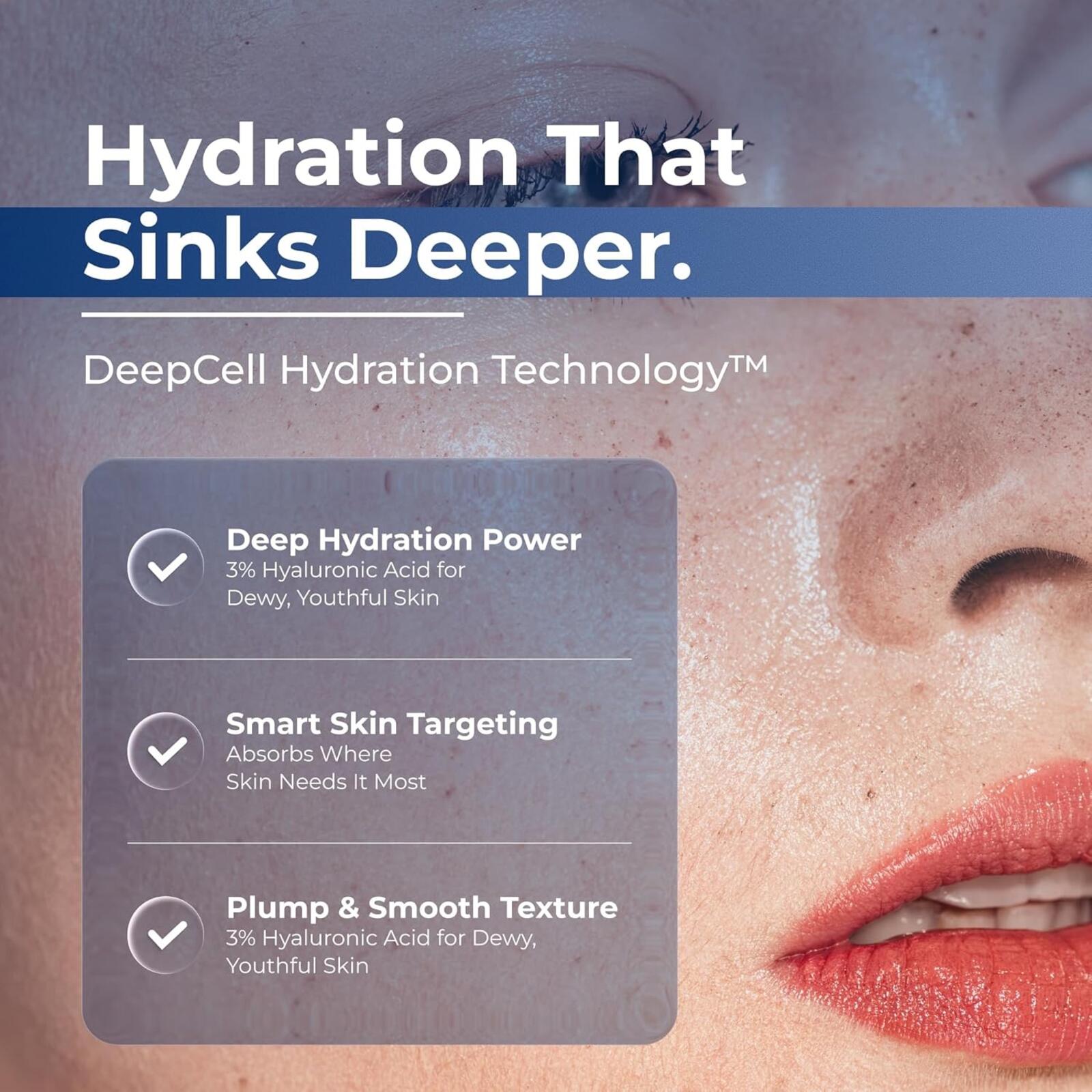 TURMSKIN 3% Hyaluronic Acid Serum Ultra-Hydrating Vials 30-Day Supply