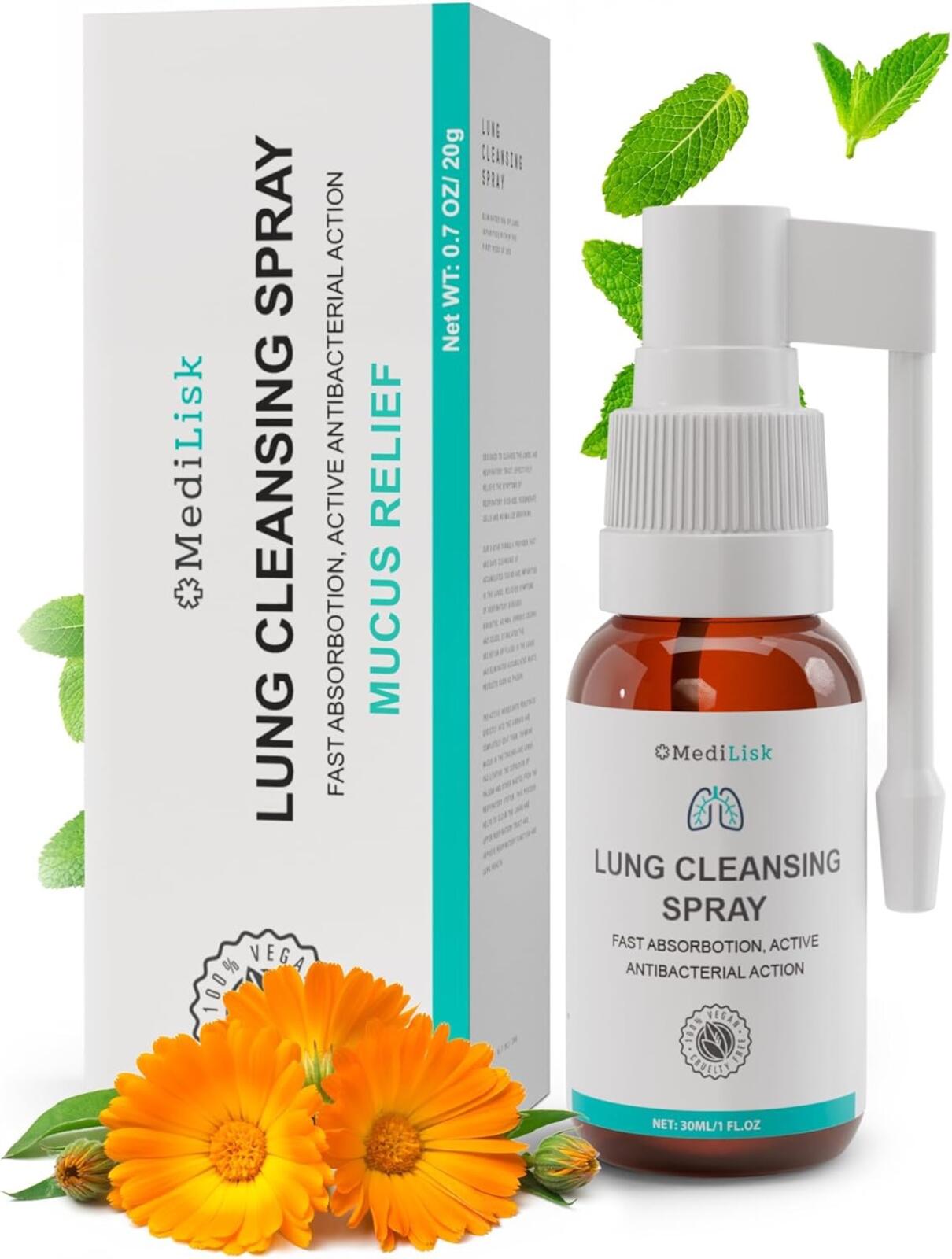 MediLisk Lung Cleansing Spray