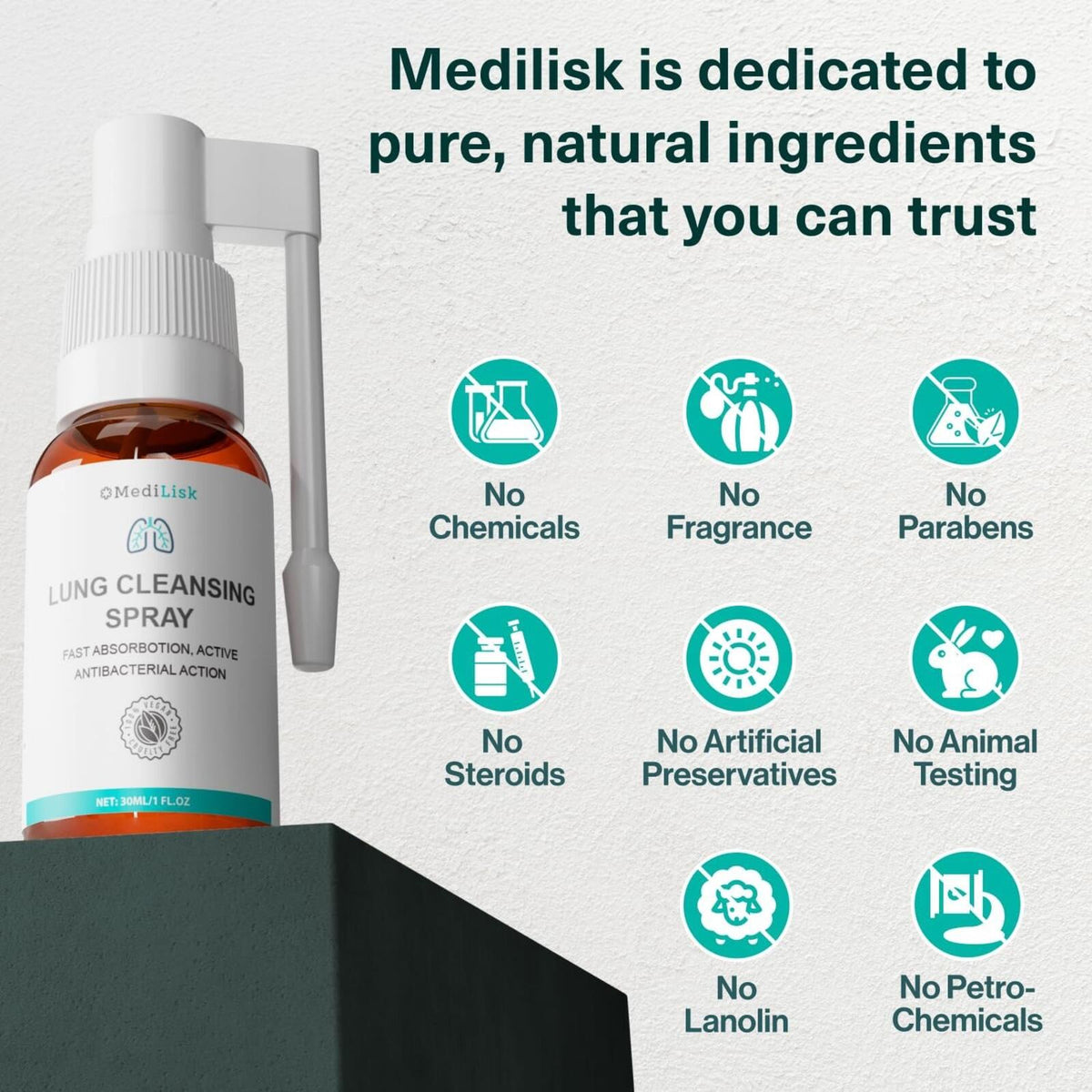 MediLisk Lung Cleansing Spray