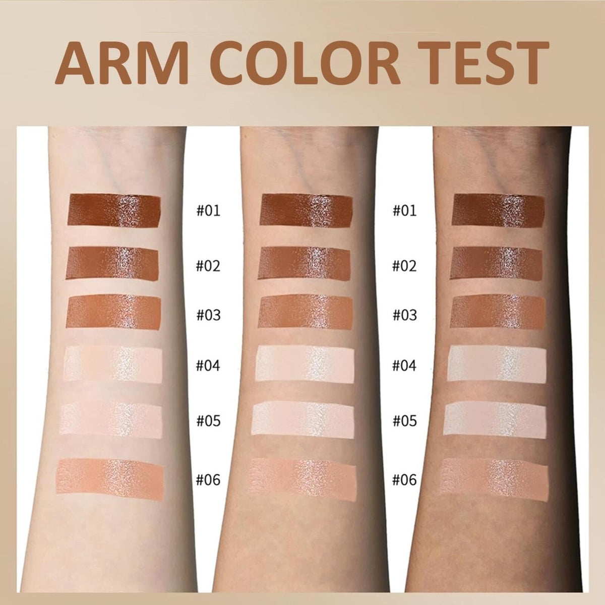 Skin Tint Beauty Balm Solid Tinted Moisturizing Serum Color #03 18g