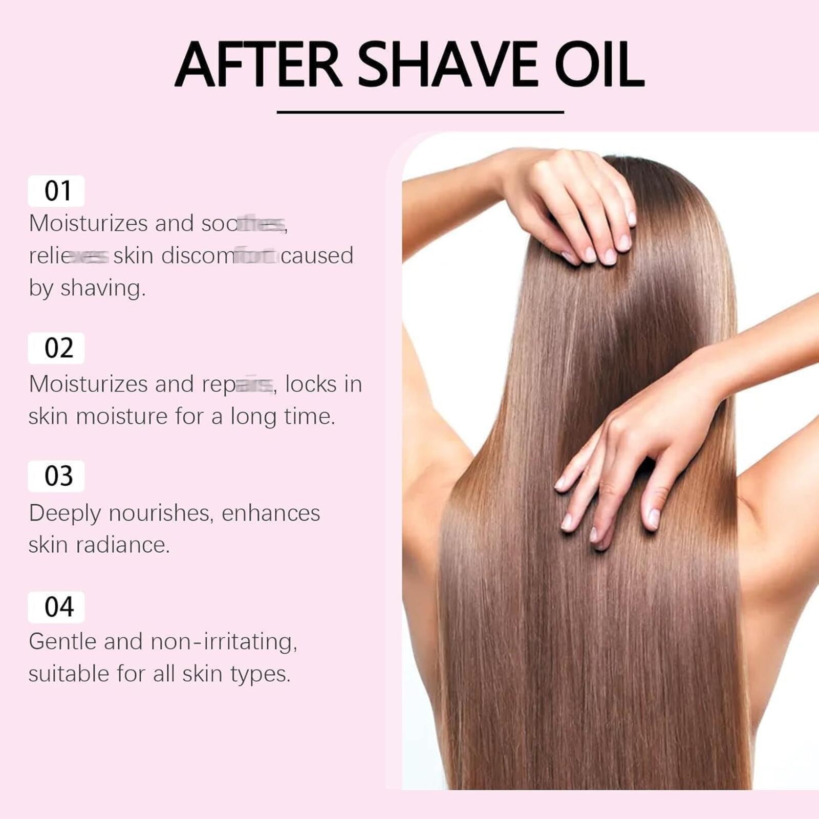 After Shave Oil Deep Moisturizing Hyaluronic Acid with Peptides and Vitamin C 90