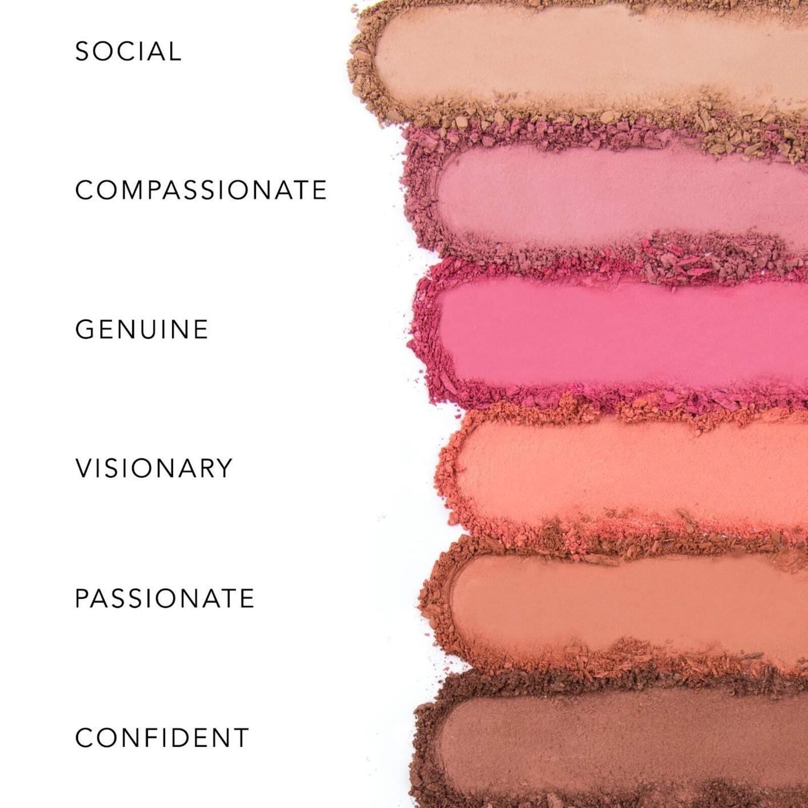REALHER-You Are Brilliant Eyeshadow Palette - Neutral Tones, 6 Pan