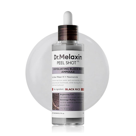 Dr. Melaxin Peel Shot Black Rice AHA BHA Exfoliating Serum