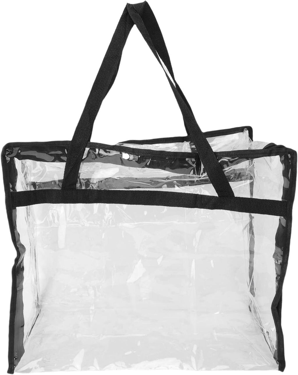 3-Clear PVC Storage Bag — Quilts Blankets Clothes