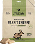 Vital Essentials Freeze Dried Raw Rabbit Mini Patties for Cats 8 oz