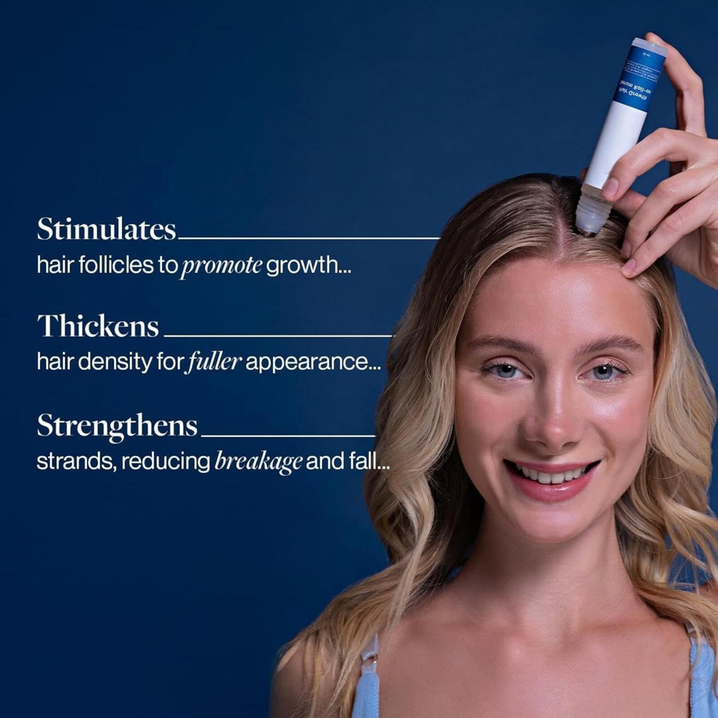 Hair Growth Serum Roll On – Thicker, Stronger Hair Faster