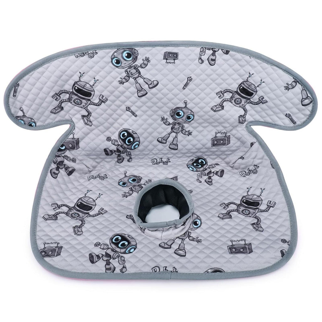 Car Seat Potty Protector | Waterproof Training Liner | Robot Grey