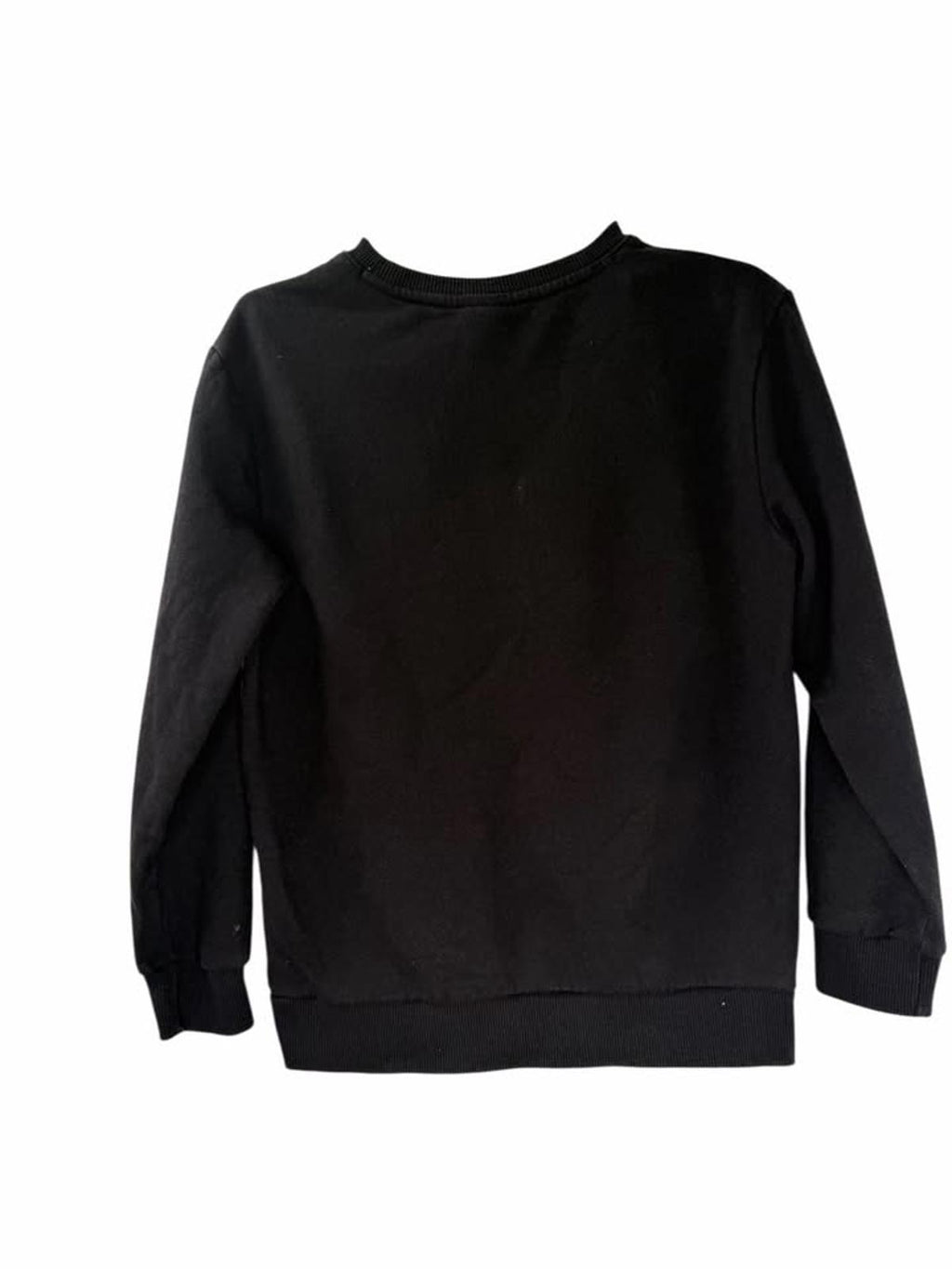 Crazy 8 Kids Graphic Sweatshirt "AWESOME" Print, Black, Size 7-8
