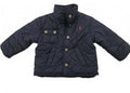Ralph Lauren Boys Navy Quilted Jacket | Size 12M — Classic Look, Clean Condition