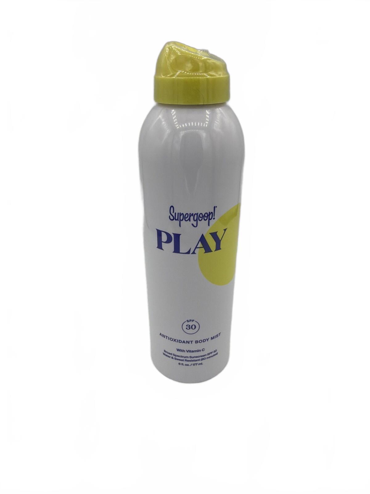 Supergoop! PLAY Antioxidant Body Mist SPF 30, 6 oz