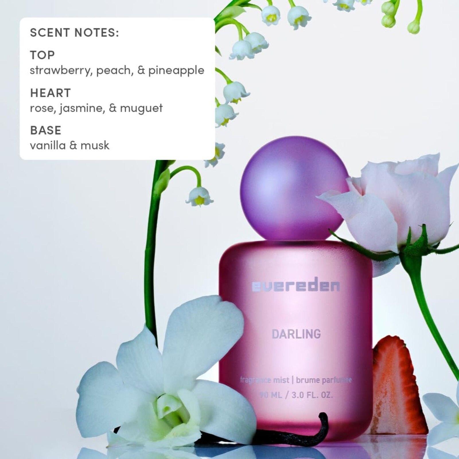 Evereden Hair & Body Mist — Clean Vegan Floral Spray 3oz